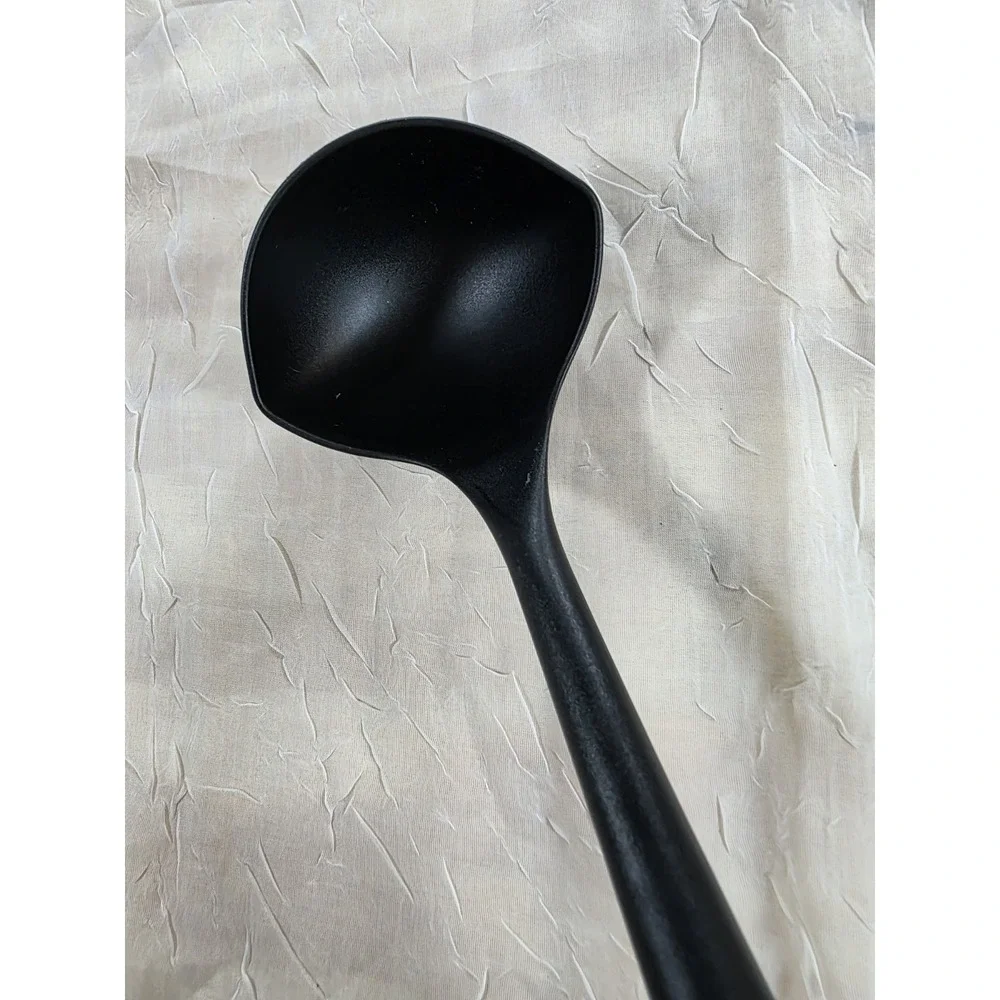 Cuisinart 2 Piece Kitchen Utensil Set Soup Ladle Spaghetti Server‎ Blue Handle